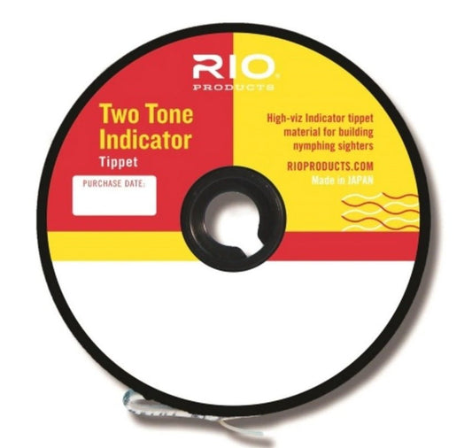 Rio Rio Two Tone Indicator Tippet Fluorescent Pink and Fluorescent Chartreuse premium fishing tackle gear from Allways Angling