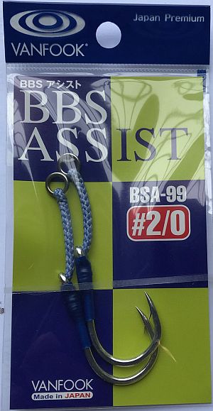 Vanfook Vanfook BSA-99 Assist Hooks premium fishing tackle gear from Allways Angling